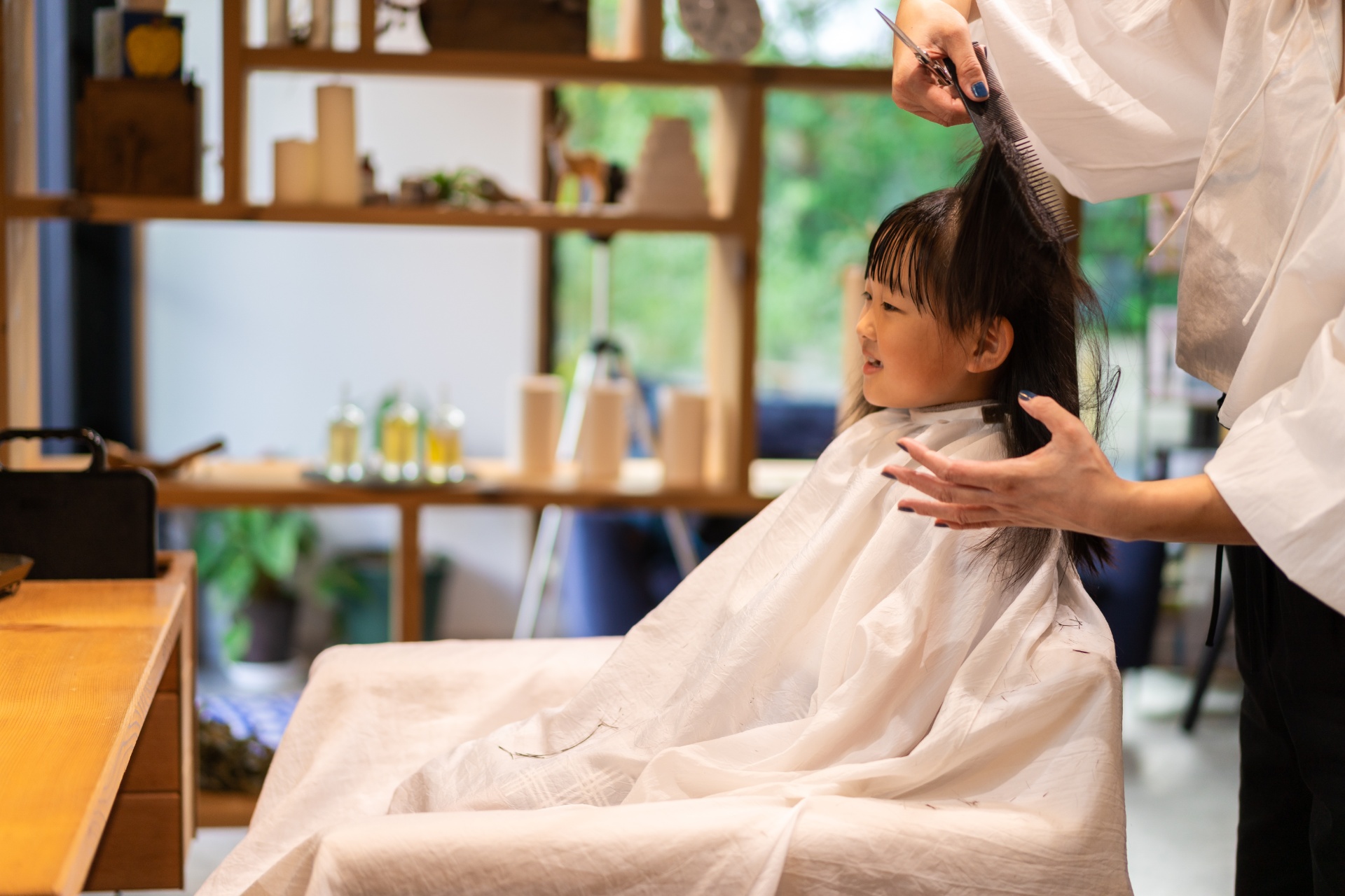 キッズケアに対応 | 長野県長野市の美容室ならCHARME